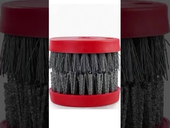 Processo di produzione di spazzole abrasive