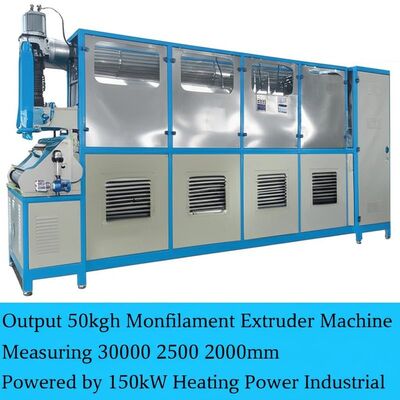 comprare Macchina per estrusori a monofilamenti di potenza 50 kg di uscita di 30000 2500 2000 mm e alimentata da 150 kW di energia di riscaldamento per l'industria online manufacture