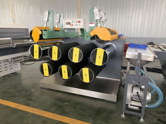 comprare I pp hanno rinforzato la macchina 150kg/H dell'estrusione del monofilamento della fibra con il modello differente online manufacture