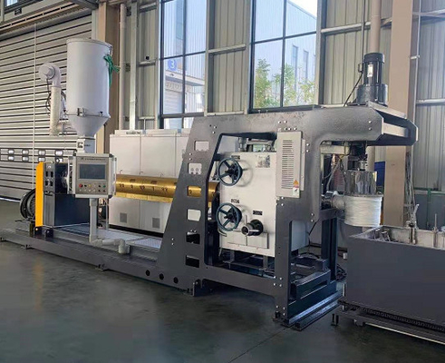 Filato del monofilamento dell'ANIMALE DOMESTICO della chiusura lampo che fa alta precisione della macchina 7.5KW